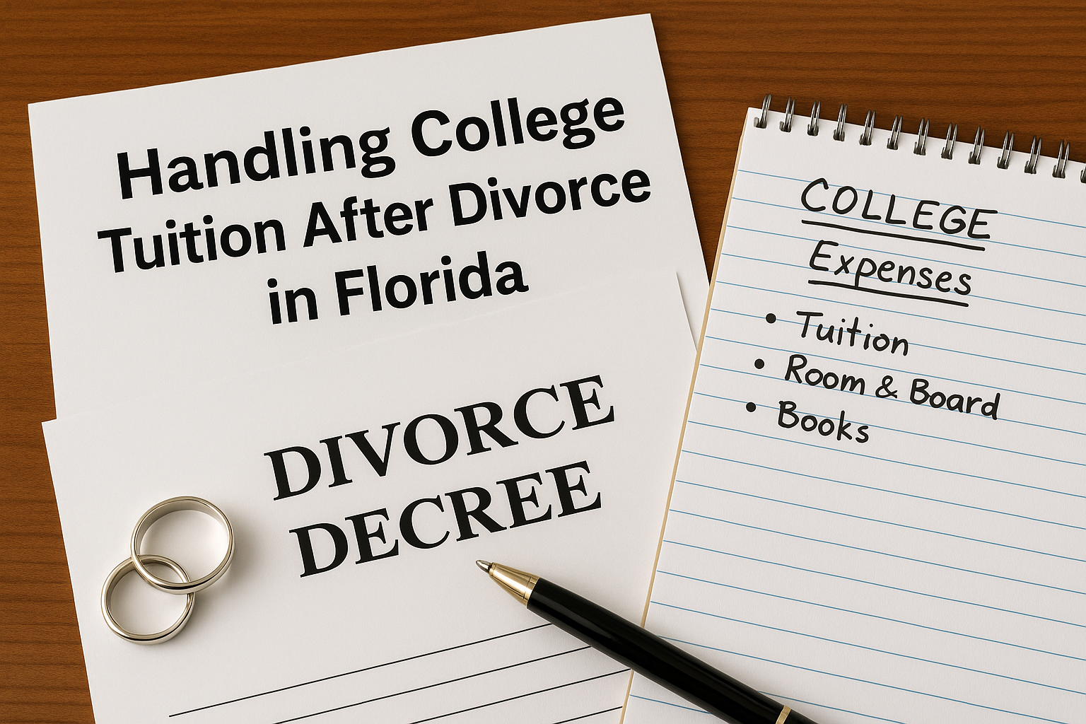 college tuition after divorce florida