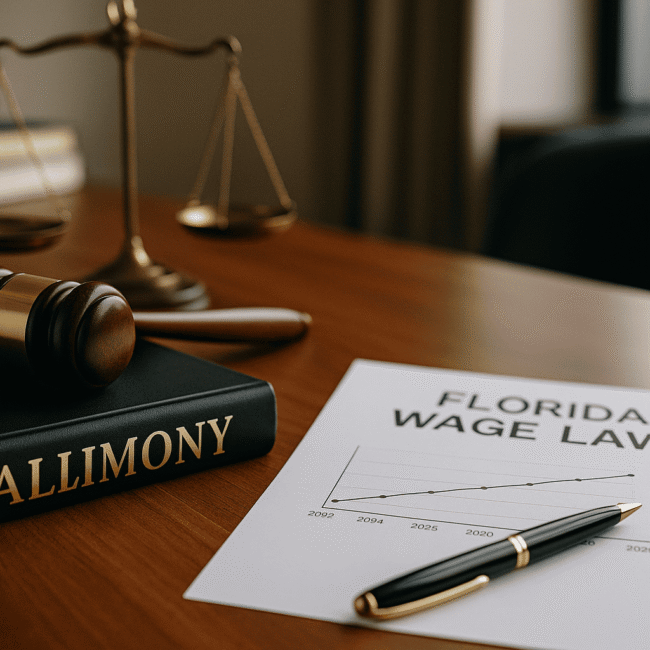 florida 2025 wage law impact on alimony