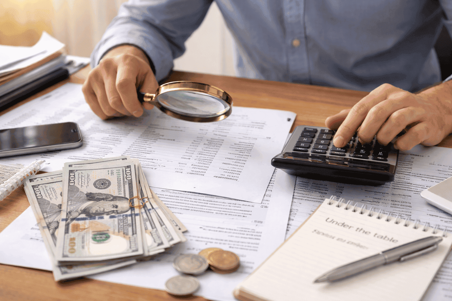 hidden income child support florida