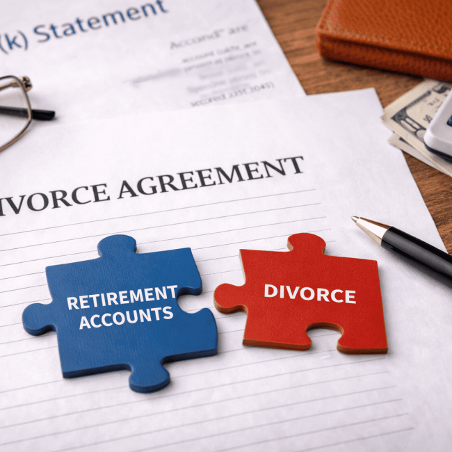 dividing retirement accounts florida divorce